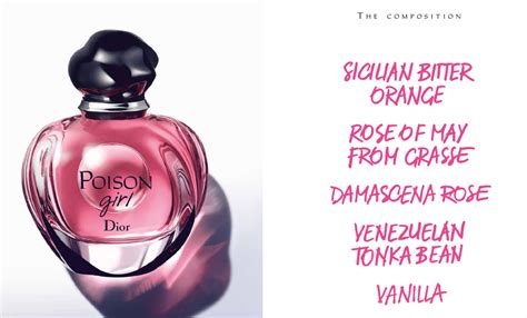 dior poison girl ingredients